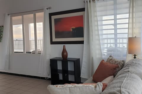 Top performing Airbnb: Beach apt + private oceanfront terrace @ Mare Blu in Vega Baja