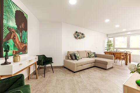 Modern apartment just steps from the beach