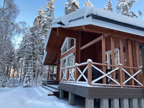 Villa Kukka log house for 6+2person ,Saimaa area