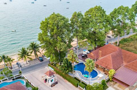 BeachFront private pool villa•Big Terrace•5BedRoo