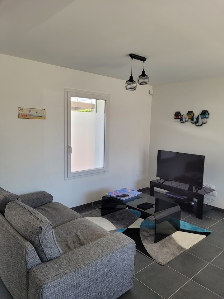 Maison Contemporaine (2022) - 3 Chambres, Jardin - Royan