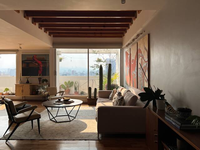 Penthouse en la Roma y la mejor vista de la ciudad gallery image 2