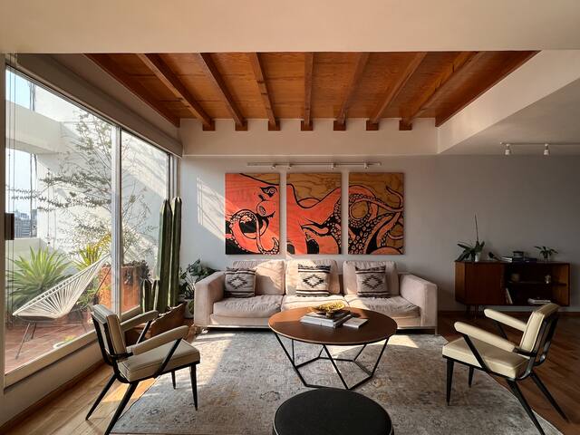 Penthouse en la Roma y la mejor vista de la ciudad gallery image 3