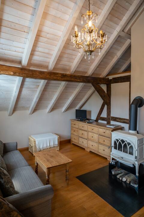 Apartment in a half-timbered ambience