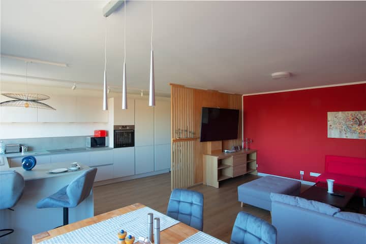 Feel-good suite, central, garage, up to 6 people