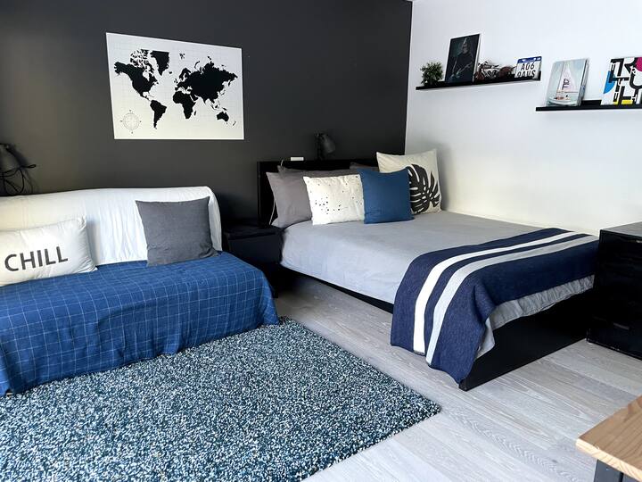 ห้องควีนไซส์หลังที่ 2 + เตียงโซฟา