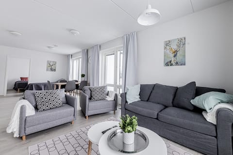 Top performing Airbnb: Apartment, SleepWell, Nuutti 82, private parking in Iso Heikkilä