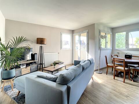 Bright, quiet and renovated apartment 47m2