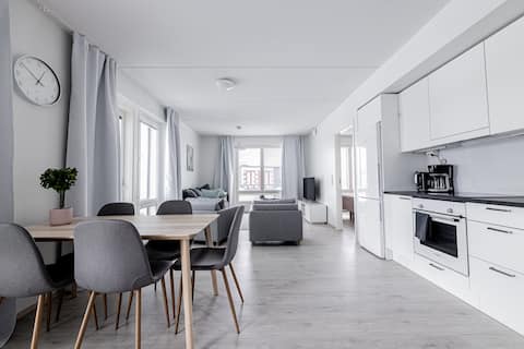 Successful Airbnb property: Apartment, SleepWell, Nuutti 87, private parking in Iso Heikkilä