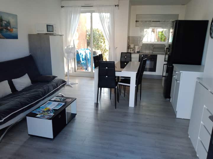 Maison 100m De La Plage 5 Couchages Avec Jardin - Valras-Plage