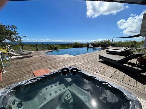 Villa Deluxe l 'Hacienda sea view pool jacuzzi