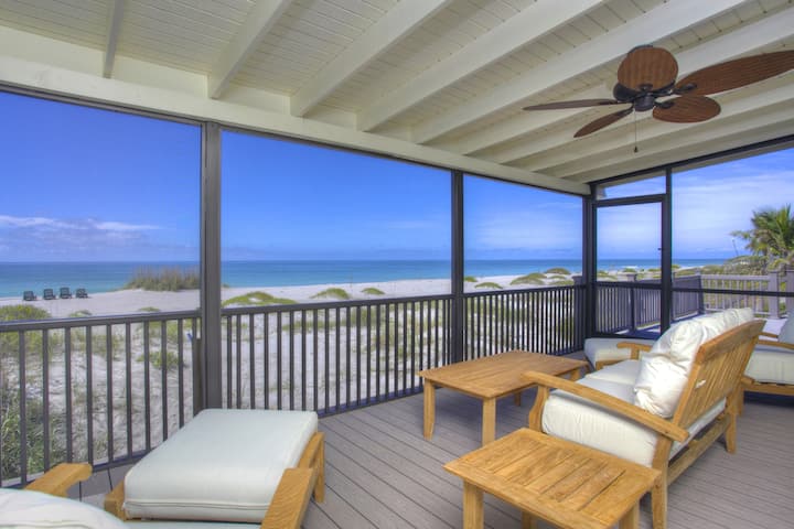 Luxury Beachfront House On Exclusive Longboat Key - Longboat Key, FL