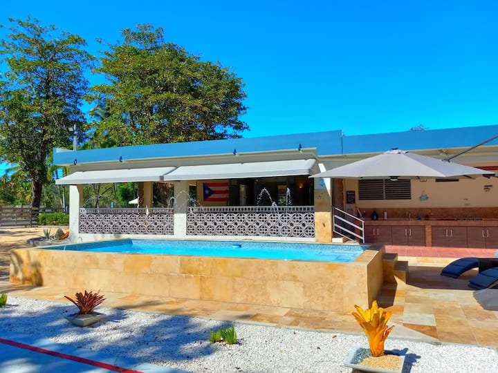 La Hacienda Beach HouseBeach Front Near Rincón PR Houses for Rent in La Playa, Añasco, Puerto