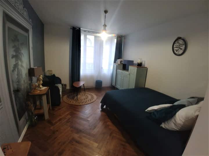 priestranná spálňa