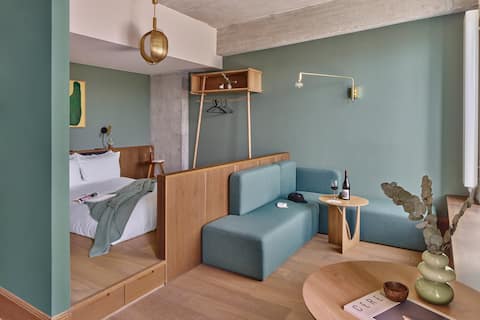 Leistungsstarkes Airbnb: Rooftop Terrace Studio - Panoramic View in Obersendling