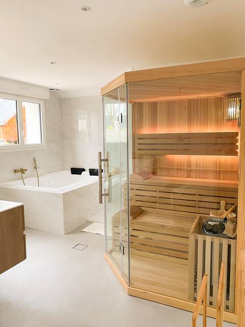 Cocon des Pins - House with Balneo and Sauna