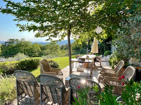 Mediterranean Villa with Pool and Panoramic Views