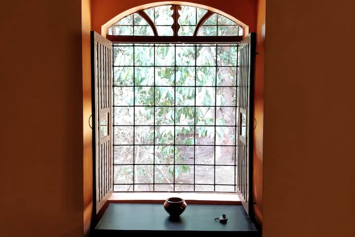 Hallway Antique Window