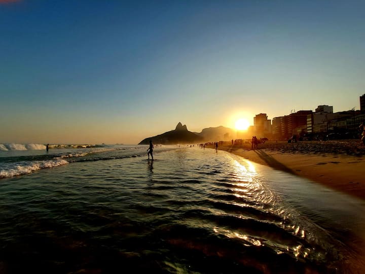 Ap Ipanema Maravilha With Office On The Beach Air! - Río de Janeiro