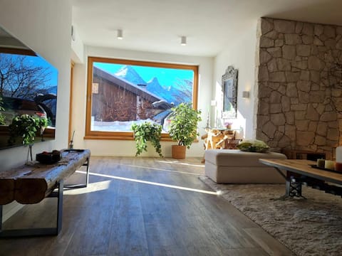 Luxury mountain chalet apartment