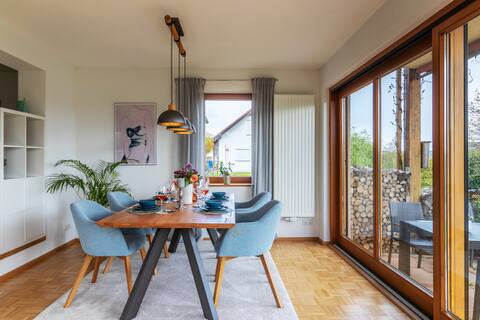 Haus am Albsteig - Apartment with a garden