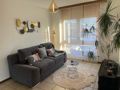 Popular Airbnb listing: Ô Shanti Entire place 2-4 people - SION in Sion