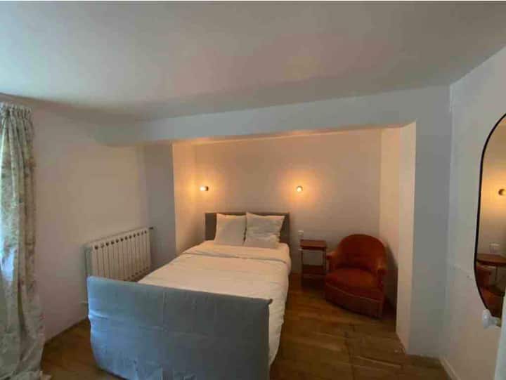 卧室4 -楼层-木质客房- 1张双人床140 x 200