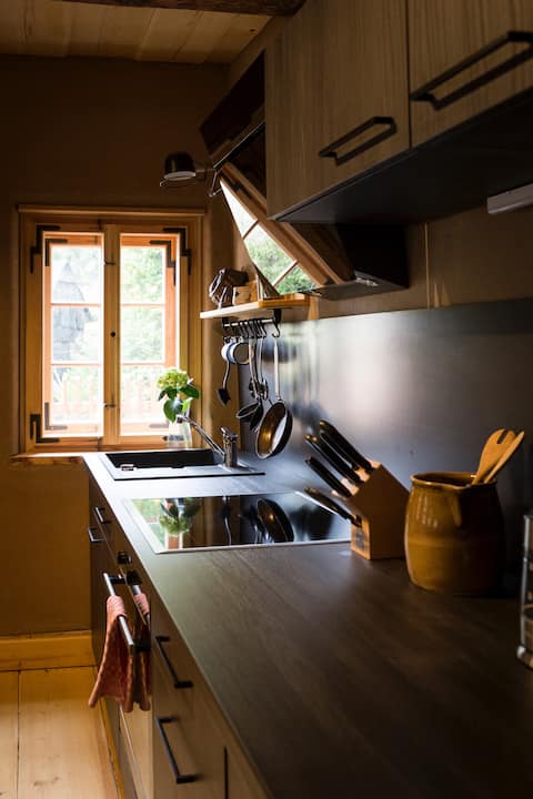 Cozy apartment with Sauna for 2 in historical home