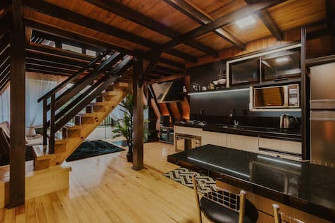 Airbnb em destaque: Malbec Cabins - Comfort, whirlpool and fireplace em Bom Retiro
