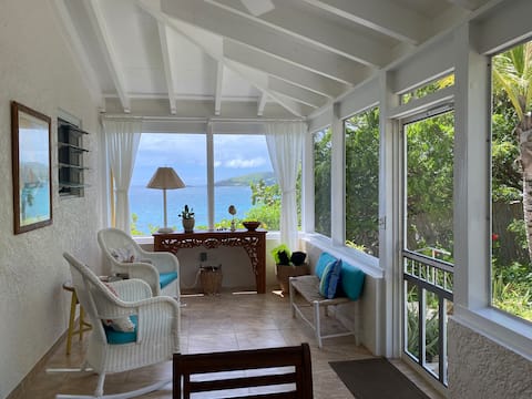 Popular Airbnb listing: Waterfront Cottage, St. Croix US VI in St. Croix