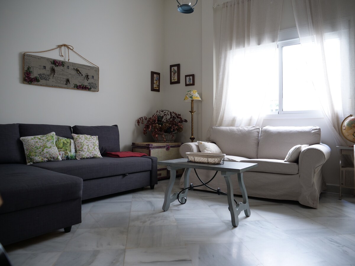 Priestranná a pohodlná obývačka.