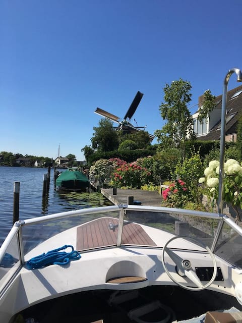 Gorgeous house at the Vecht river (6 persons)