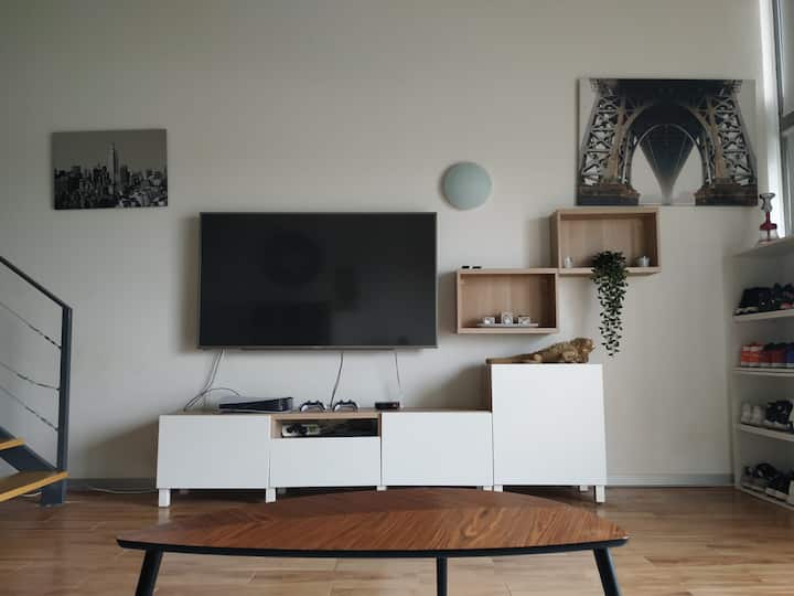 Loft Soleado Con Parking Gratuito - Valencia Airport (VLC)