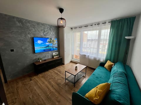 Modern apartment in TOP location, view and balcony