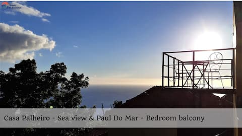 Top Airbnb: Quinta São Lourenço - Casa Palheiro | Sunset & Pool em Fajã Da Ovelha