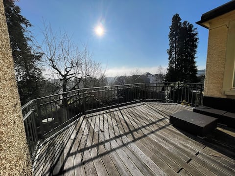 Art Nouveau villa beautiful large apartment