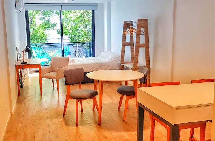 Departamento amoblado de 1 dormitorio en Palermo