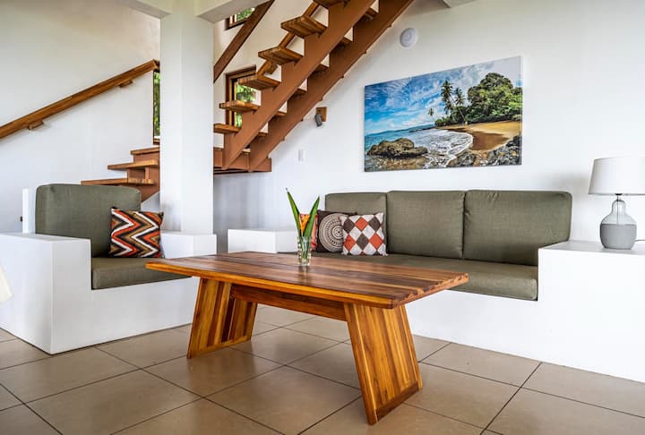 Private Jungle House: Oceanview, Pool, Wifi Strlnk - Costa Rica