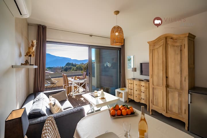 Charmant Appartement T2 Dans Résidence Piscine - Porto-Vecchio