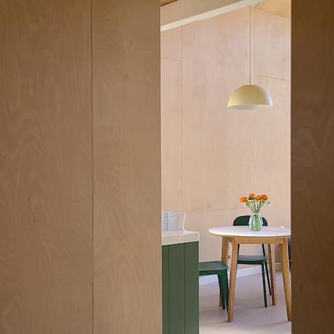 (Pheomstay A-dong) Private accommodation with a fireplace