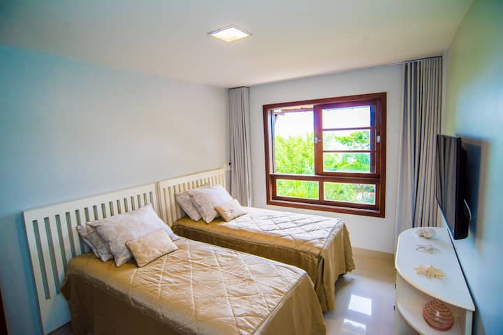 Jednolôžkový apartmán s 02 posteľami a nádherným výhľadom na more