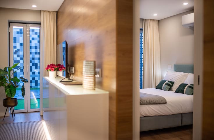 New Apt with private yard – Alcântara Factory 2.1