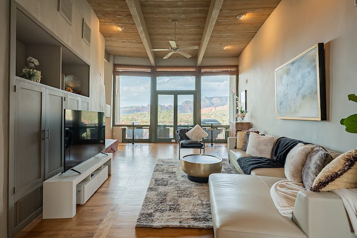 Redrockxanadu - Main, Patio&deck W Panoramic View - Sedona, AZ
