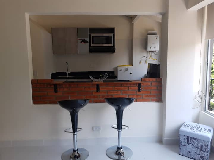Hermoso Apartaestudio En Medellín - コロンビー メデジン