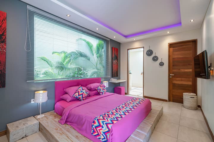 Villa Sawah - Chambre confortable avec literie moelleuse