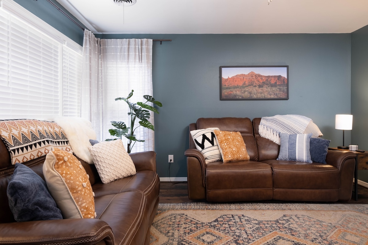 Top performing Airbnb: The West Nest - Comfy Getaway close to PDC & WT in Texas Panhandle