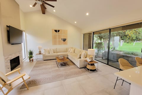 Top performing Airbnb: High-End Mid-Century Condo on the golf course. NEW in Rancho Mirage