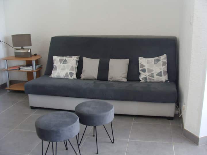 Appartement Rénové 40m2 Près Port, Plage, Commerce - Gruissan