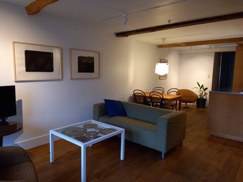 Stylish cottage between Ghent and Bruges.
