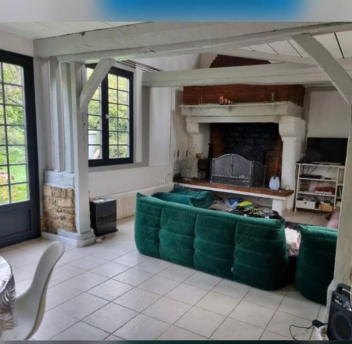 Charmante Maison Normande - 도빌